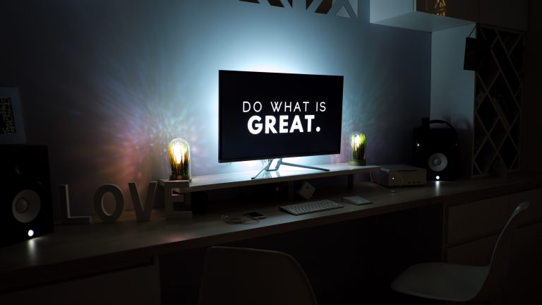 do what is great on monitor